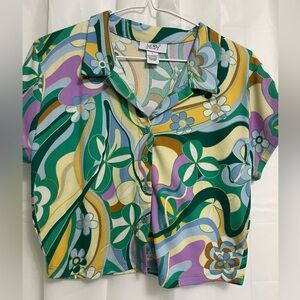 Just Polly New York summer crop top